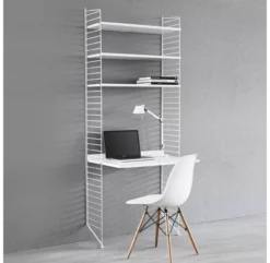 Bureau Mural évolutif - Blanc 10 Bureau Mural évolutif - Blanc -Magasin De Meubles Pour Enfants bureau string blanc pack 1264x1234