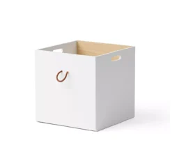 Bibliothèque Wood 2x5 Verticale Avec Socle -Magasin De Meubles Pour Enfants caisse de rangement wood oliver furniture chene cote blanc 1 1264x1234