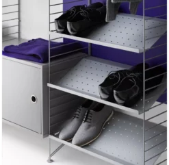 Caisson 1 Porte 58 X 30 Cm - Gris -Magasin De Meubles Pour Enfants caisson 1 porte 58 cm string furniture gris 2 1264x1234