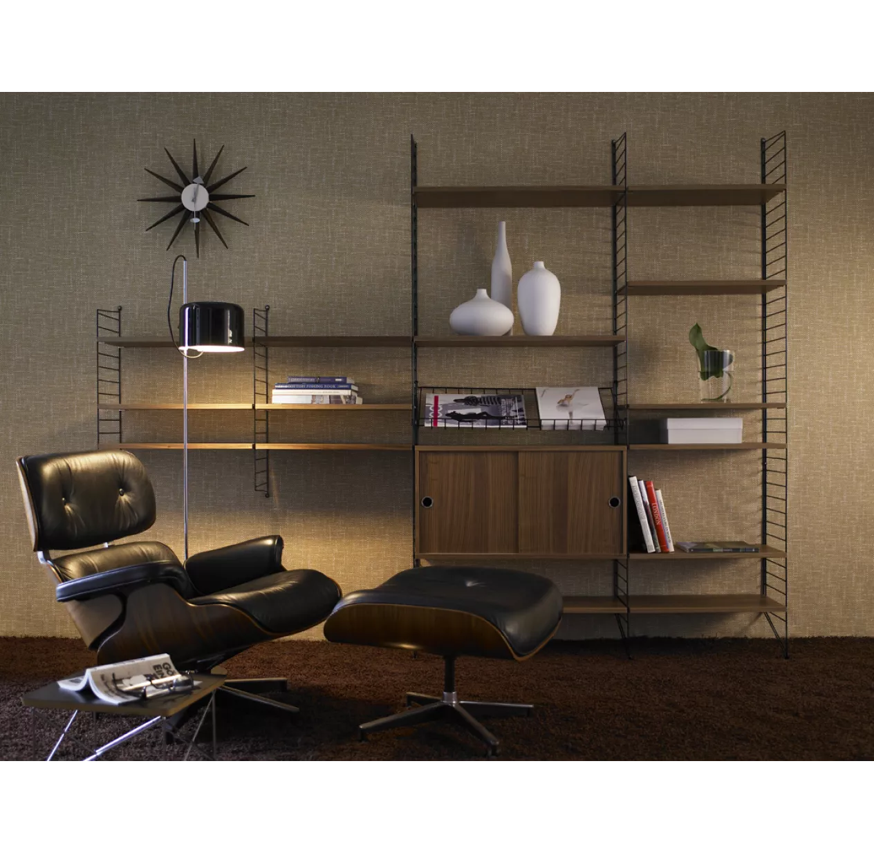 Caisson 2 Tiroirs 78 X 30 Cm - Noyer 4 Caisson 2 Tiroirs 78 X 30 Cm - Noyer – Image 2