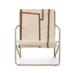 Ferm LIVING Chaise Lounge Desert - Cachemire/Shape -Magasin De Meubles Pour Enfants chaise lounge adulte desert shape sable ferm living 3 1264x1234