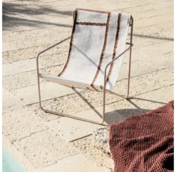 Ferm LIVING Chaise Lounge Desert - Cachemire/Shape -Magasin De Meubles Pour Enfants chaise lounge adulte desert shape sable ferm living 5 1264x1234