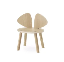 Nofred Chaise Enfant Mouse 2-5 Ans - Chêne