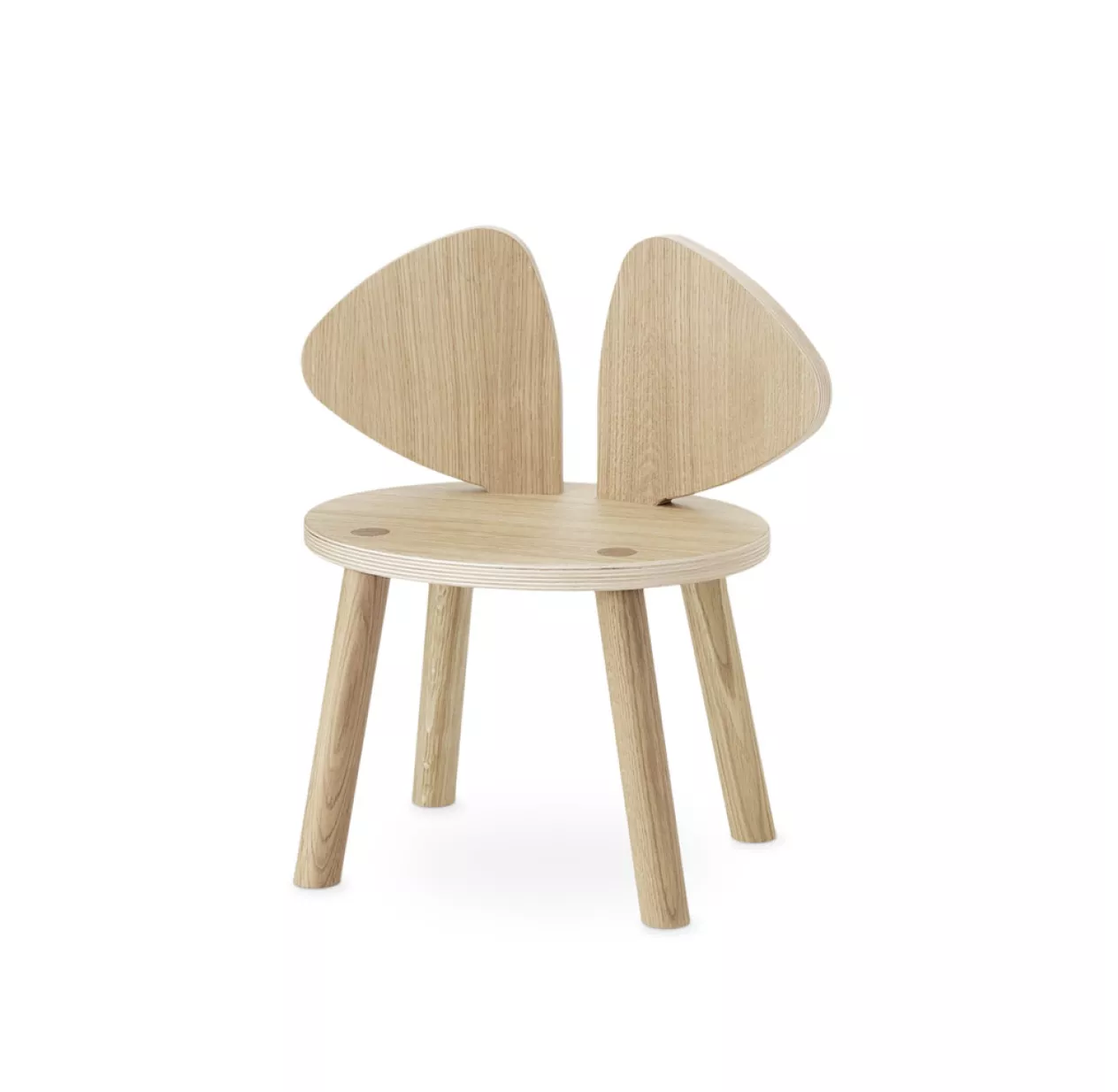 Nofred Chaise Enfant Mouse 2-5 Ans - Chêne 3 Nofred Chaise Enfant Mouse 2-5 Ans - Chêne