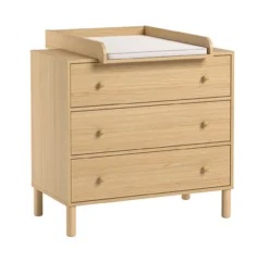 VOX Commode 3 Tiroirs à Langer Tela - Chêne -Magasin De Meubles Pour Enfants commode 3 tiroirs tela bois vox 2a 1264x1234