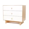 Commode Merlin Rhea 3 Tiroirs - Blanc/Bouleau 2 Commode Merlin Rhea 3 Tiroirs - Blanc/Bouleau -Magasin De Meubles Pour Enfants commode rhea merlin 3 tiroirs bouleau 1264x1234