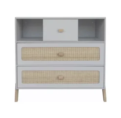 Commode Cèdre Et Rotin Marélia - Lune