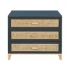 Commode En Bois Et Cannage Rotin Nami - Noir -Magasin De Meubles Pour Enfants commode rotin nami anthracite theo 1 1264x1234