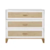 Commode En Bois Et Cannage Rotin Nami - Blanc -Magasin De Meubles Pour Enfants commode rotin nami blanc theo 1 1264x1234