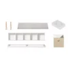 Banquette Wood - Blanc -Magasin De Meubles Pour Enfants elements banquette oliver furniture 5 1264x1234