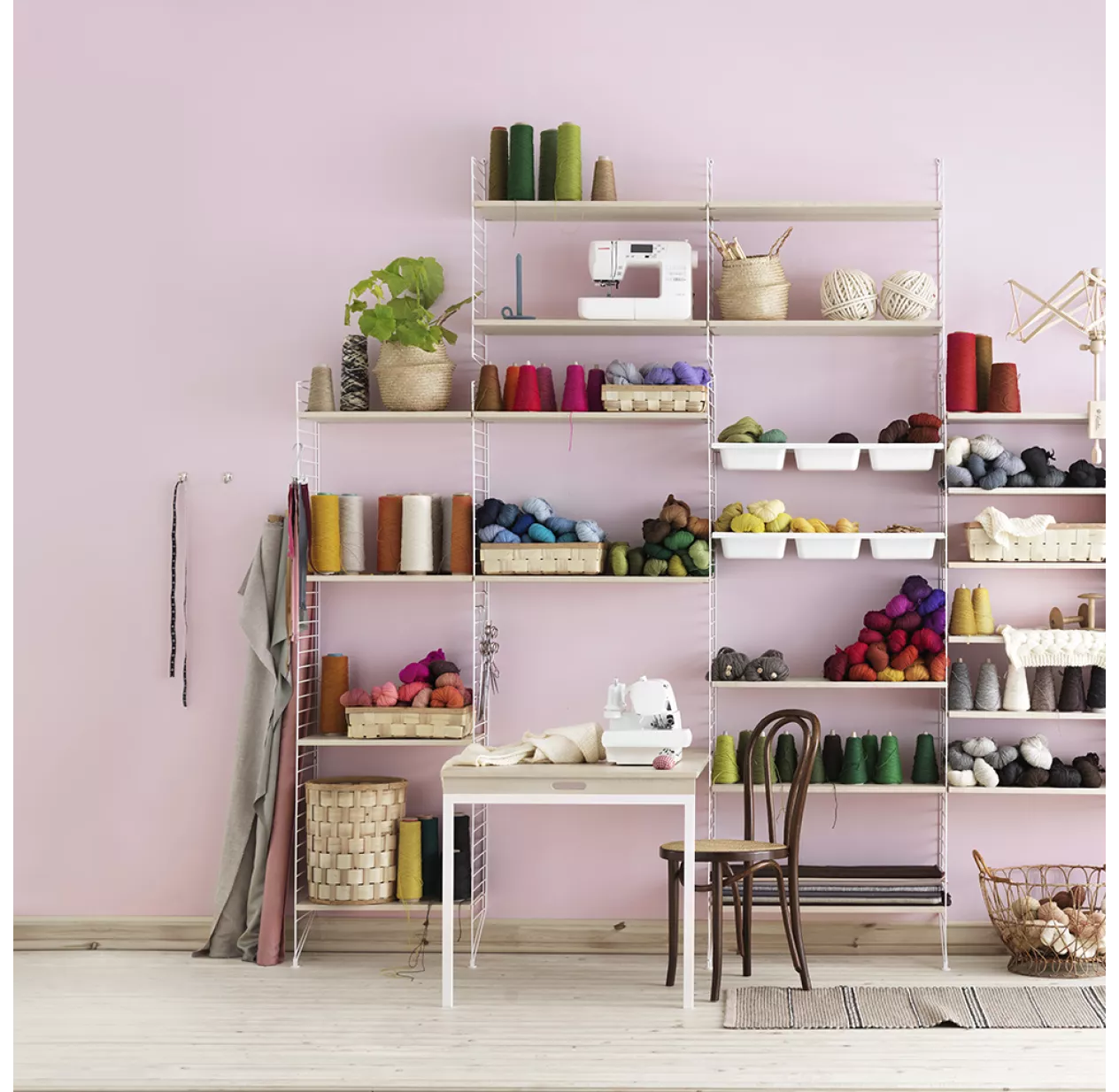 Pack 3 étagères 58 Cm - Frêne 5 Pack 3 étagères 58 Cm - Frêne – Image 3