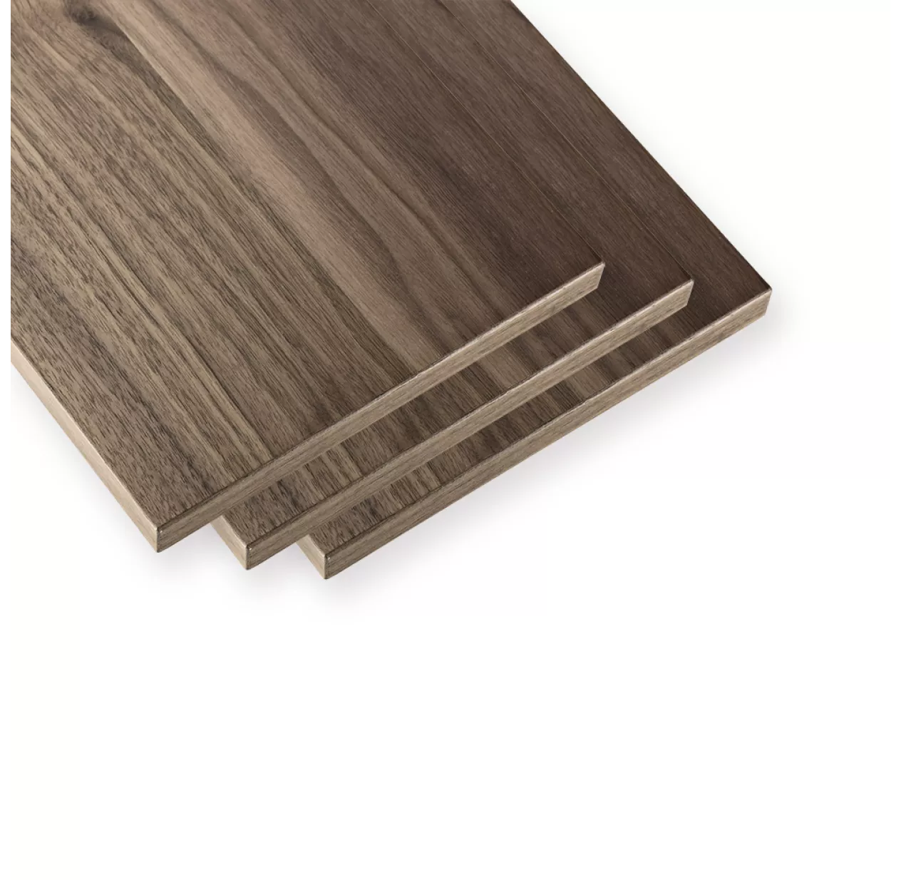 Pack 3 étagères 78 Cm - Noyer 3 Pack 3 étagères 78 Cm - Noyer