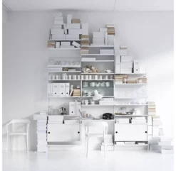 Pack 3 étagères 78 Cm - Blanc -Magasin De Meubles Pour Enfants etagere 78x20 78x30 white string 2 1264x1234