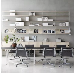 Etagère Pour Magazines - Frêne -Magasin De Meubles Pour Enfants etagere bois magazine 58x30 78x30 ash string 4 1264x1234