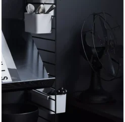 Etagère Pour Magazines - Noir -Magasin De Meubles Pour Enfants etagere bois magazine 58x30 78x30 black string 3 1264x1234