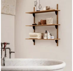 Ferm LIVING Etagère Sector Triple T/W - Chêne/Noir 9 Ferm LIVING Etagère Sector Triple T/W - Chêne/Noir -Magasin De Meubles Pour Enfants etagere sector triple large chene laiton noir ferm living 4 1264x1234