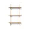 Ferm LIVING Etagère Sector Triple T/N - Chêne/Laiton -Magasin De Meubles Pour Enfants etagere sector triple small chene laiton ferm living 1 1264x1234