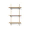 Ferm LIVING Etagère Sector Triple T/N - Chêne/Noir