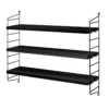 Etagère String Pocket - Noir -Magasin De Meubles Pour Enfants etagere string pocket noir string furniture 1 1264x1234