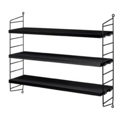 Etagère String Pocket - Noir