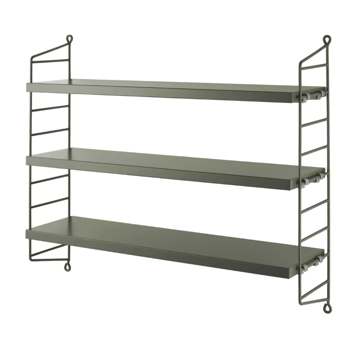 Etagère String Pocket - Sauge 3 Etagère String Pocket - Sauge