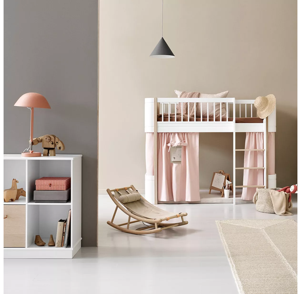 Étagère Wood Horizontale 5 X 2 Avec Socle - Blanc 4 Étagère Wood Horizontale 5 X 2 Avec Socle - Blanc – Image 2