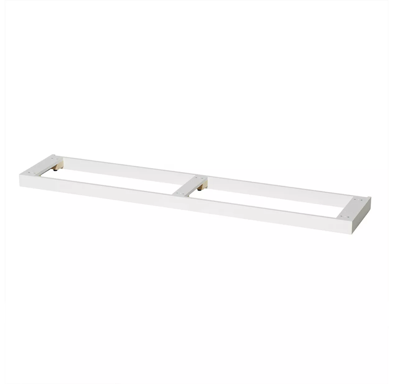 Étagère Wood Horizontale 5 X 2 Avec Socle - Blanc 5 Étagère Wood Horizontale 5 X 2 Avec Socle - Blanc – Image 3