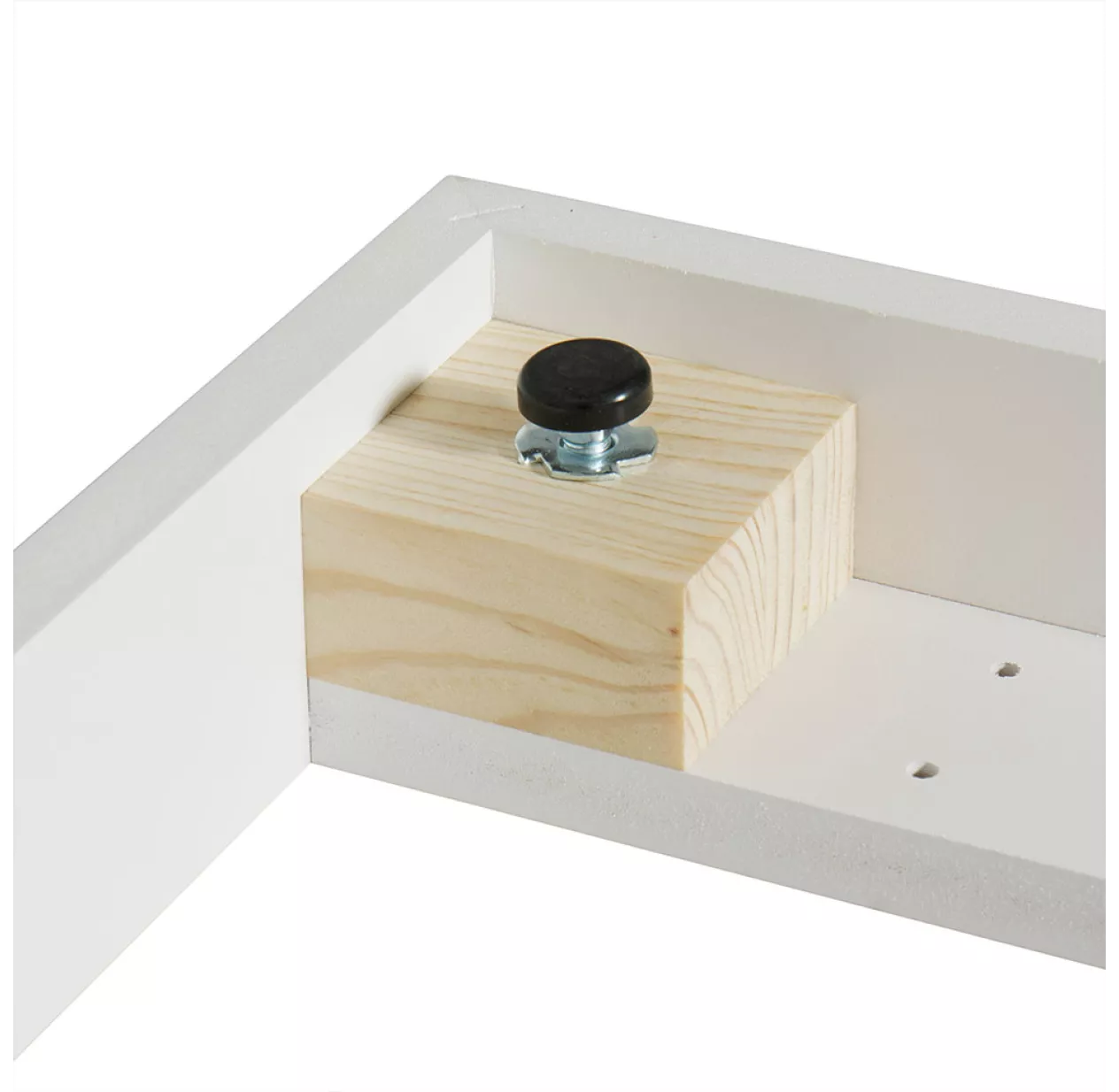 Étagère Wood Horizontale 5 X 2 Avec Socle - Blanc 7 Étagère Wood Horizontale 5 X 2 Avec Socle - Blanc – Image 5