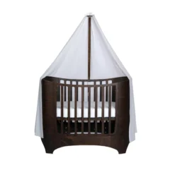 Flèche De Lit Bébé Leander - Noyer -Magasin De Meubles Pour Enfants fleche de lit bebe evolutif noyer leander 3 1264x1234