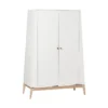 Leander Grande Armoire Luna - Blanc -Magasin De Meubles Pour Enfants grande armoire luna blanc leander 1 1264x1234