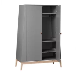 Leander Grande Armoire Luna - Gris 11 Leander Grande Armoire Luna - Gris -Magasin De Meubles Pour Enfants grande armoire luna grise leander 5 1264x1234