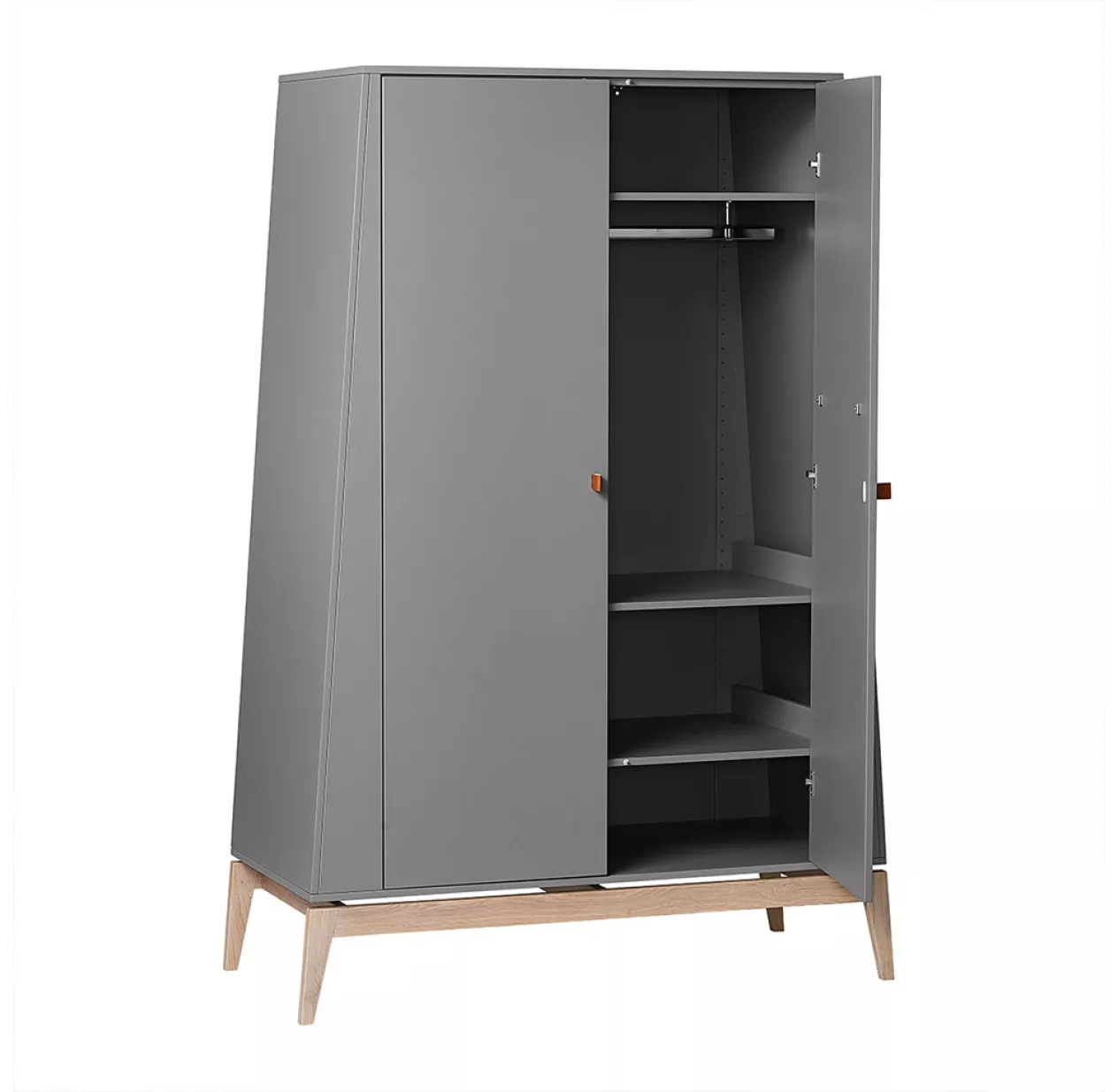 Leander Grande Armoire Luna - Gris 7 Leander Grande Armoire Luna - Gris – Image 5