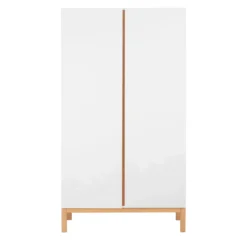 Magasin De Meubles Pour Enfants 28 Armoire 2 Portes Indigo - Blanc