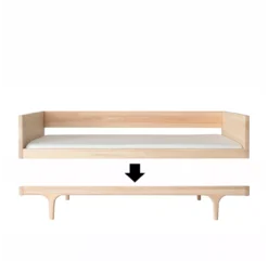 Kit De Conversion Lit Caravan - Frêne -Magasin De Meubles Pour Enfants kit de conversion lit bebe caravan frene kalon studios 3 1264x1234