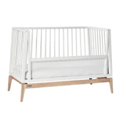 Leander Lit Bébé Luna 60 X 120 Cm - Blanc -Magasin De Meubles Pour Enfants lit bebe 60 120 luna blanc leander 6 1264x1234