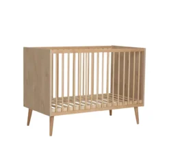 Lit Bébé Cocoon - Chêne -Magasin De Meubles Pour Enfants lit bebe 60x120 cocoon chene quax 3 1264x1234