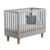 VOX Lit Bébé 60 X 120 Lounge - Gris Clair -Magasin De Meubles Pour Enfants lit bebe 60x120 lounge grey vox 1 1264x1234