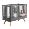 VOX Lit Bébé 60 X 120 Nature - Gris Anthracite 2 VOX Lit Bébé 60 X 120 Nature - Gris Anthracite -Magasin De Meubles Pour Enfants lit bebe 60x120 nature grey vox 1 1264x1234