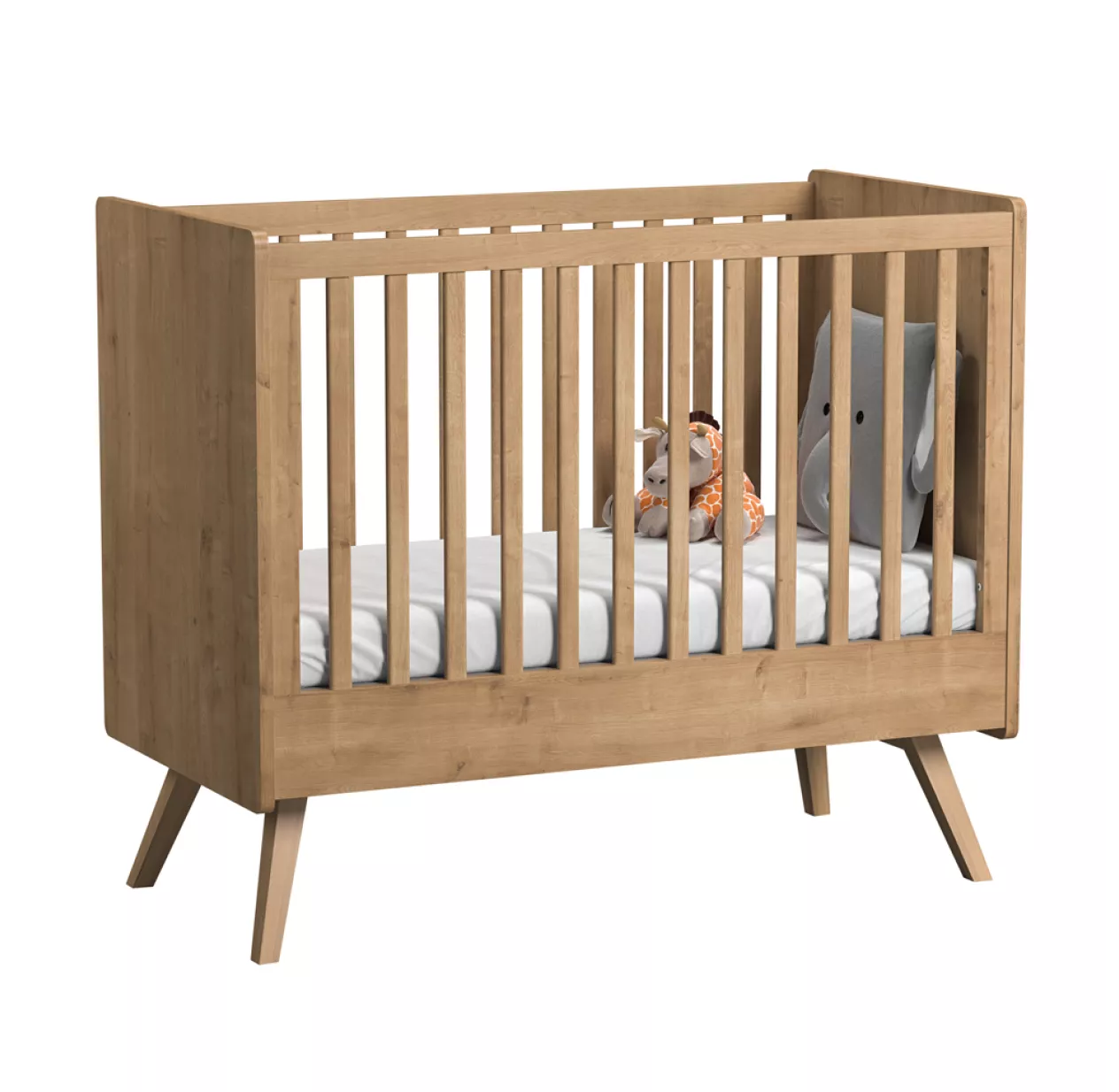 VOX Lit Bébé 60 X 120 Vintage - Chêne 3 VOX Lit Bébé 60 X 120 Vintage - Chêne
