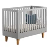 VOX Lit Bébé évolutif 70 X 140 Lounge - Gris Clair -Magasin De Meubles Pour Enfants lit bebe 70x140 lounge grey vox 1 1264x1234