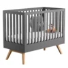 VOX Lit Bébé évolutif 70 X 140 Nature - Gris Anthracite 2 VOX Lit Bébé évolutif 70 X 140 Nature - Gris Anthracite -Magasin De Meubles Pour Enfants lit bebe 70x140 nature grey vox 1 1264x1234