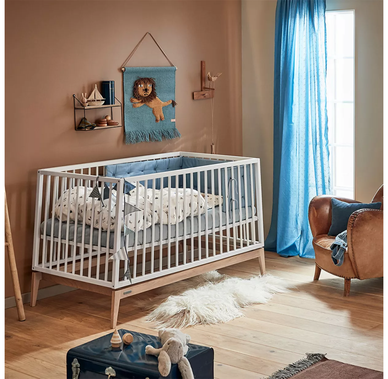 Leander Lit Bébé Luna 70 X 140 Cm - Blanc 4 Leander Lit Bébé Luna 70 X 140 Cm - Blanc – Image 2