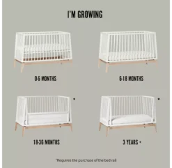 Leander Lit Bébé Luna 70 X 140 Cm - Gris 10 Leander Lit Bébé Luna 70 X 140 Cm - Gris -Magasin De Meubles Pour Enfants lit bebe evolutif 70 140 luna gris leander 4 1264x1234