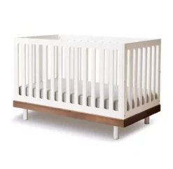 Lit Bébé évolutif Classic - Noyer