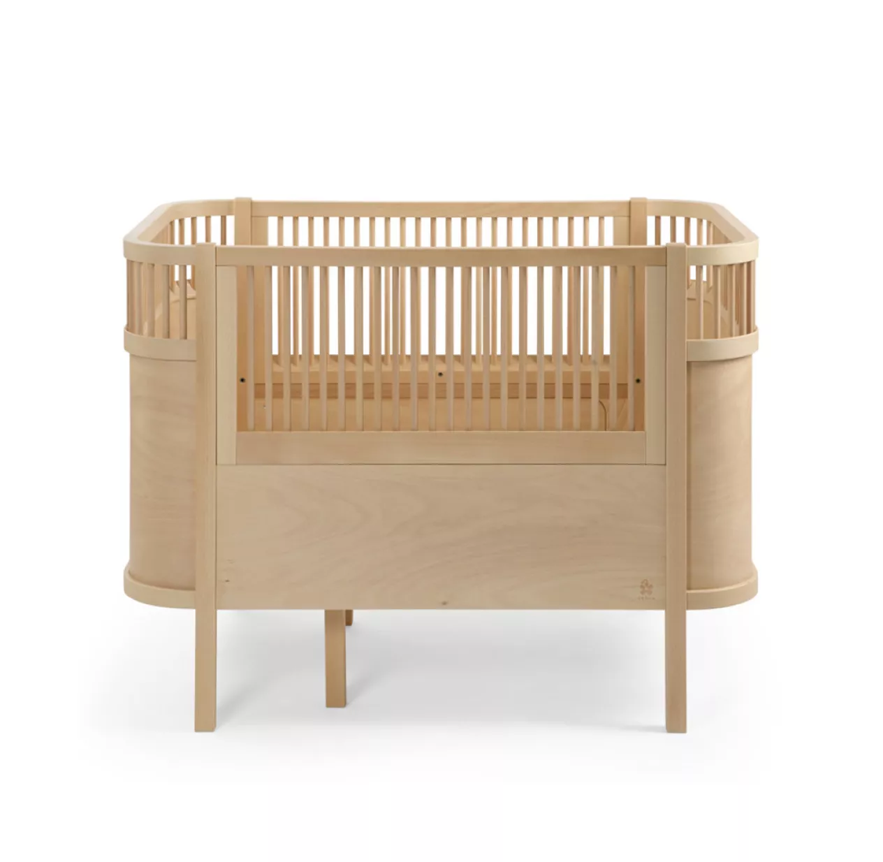 Sebra Lit Bébé évolutif - Hêtre 3 Sebra Lit Bébé évolutif - Hêtre