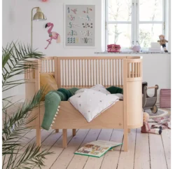 Sebra Lit Bébé évolutif - Hêtre 12 Sebra Lit Bébé évolutif - Hêtre -Magasin De Meubles Pour Enfants lit bebe evolutif sebra bois 4 1264x1234