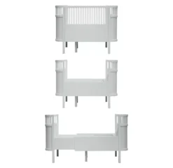 Sebra Lit Bébé évolutif - Blanc -Magasin De Meubles Pour Enfants lit bebe evolutif sebra mint 5 1264x1234 1