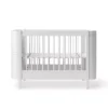 Lit Bébé évolutif Mini+ Wood Sans Kit De Conversion - Blanc -Magasin De Meubles Pour Enfants lit bebe evolutif wood mini plus sans kit blanc oliver furniture 1a 1264x1234