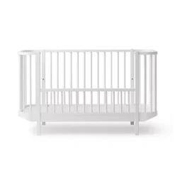 Lit Bébé évolutif Wood - Blanc -Magasin De Meubles Pour Enfants lit bebe evolutif wood original blanc oliver furniture 7 1264x1234