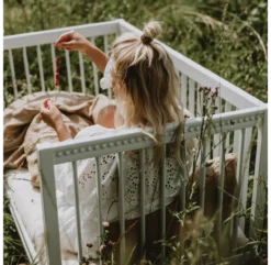 Lit Bébé évolutif Et Son Matelas - Blanc